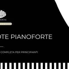 Note musicali pianoforte: guida completa per principianti. Logo Marano Strumenti Musicali.