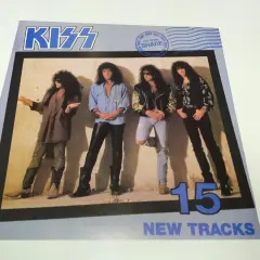Kiss band members pose for the "Hot in the Shade" album cover.