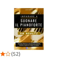 Imparare a suonare il pianoforte da adulti: metodo pratico con canzoni famose e tutorial video.