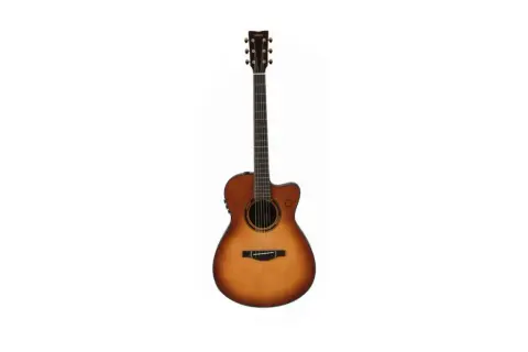 Chitarra acustica Yamaha TransAcoustic con finitura sunburst. Ottima per chi cerca opinioni su questo modello.