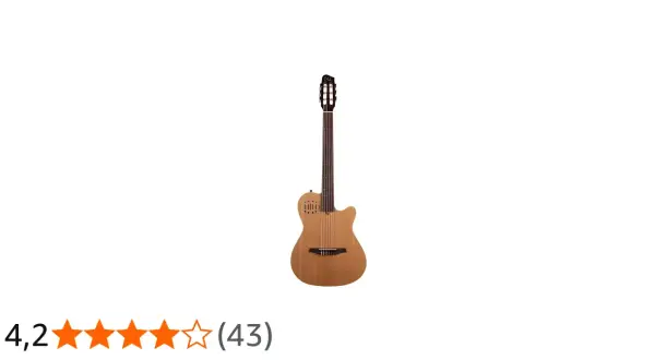 Chitarra Godin con un punteggio di 4,2 stelle basato su 43 opinioni.