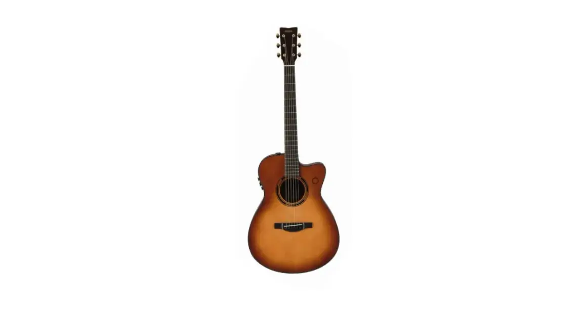 Chitarra acustica Yamaha TransAcoustic con finitura sunburst. Ottima per chi cerca opinioni su questo modello.