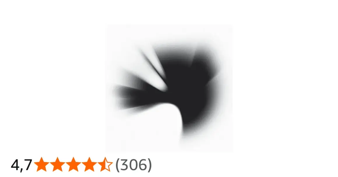 Copertina di A Thousand Suns, album dei Linkin Park. Un vortice nero su sfondo bianco, evocativo delle canzoni.